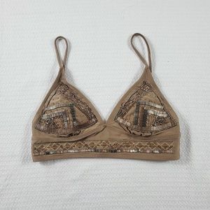 River Island Beaded Boho Gypsy Bikini Top